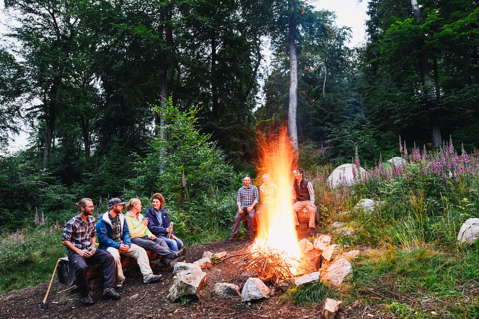 Trekkingcamps am Soonwaldsteig