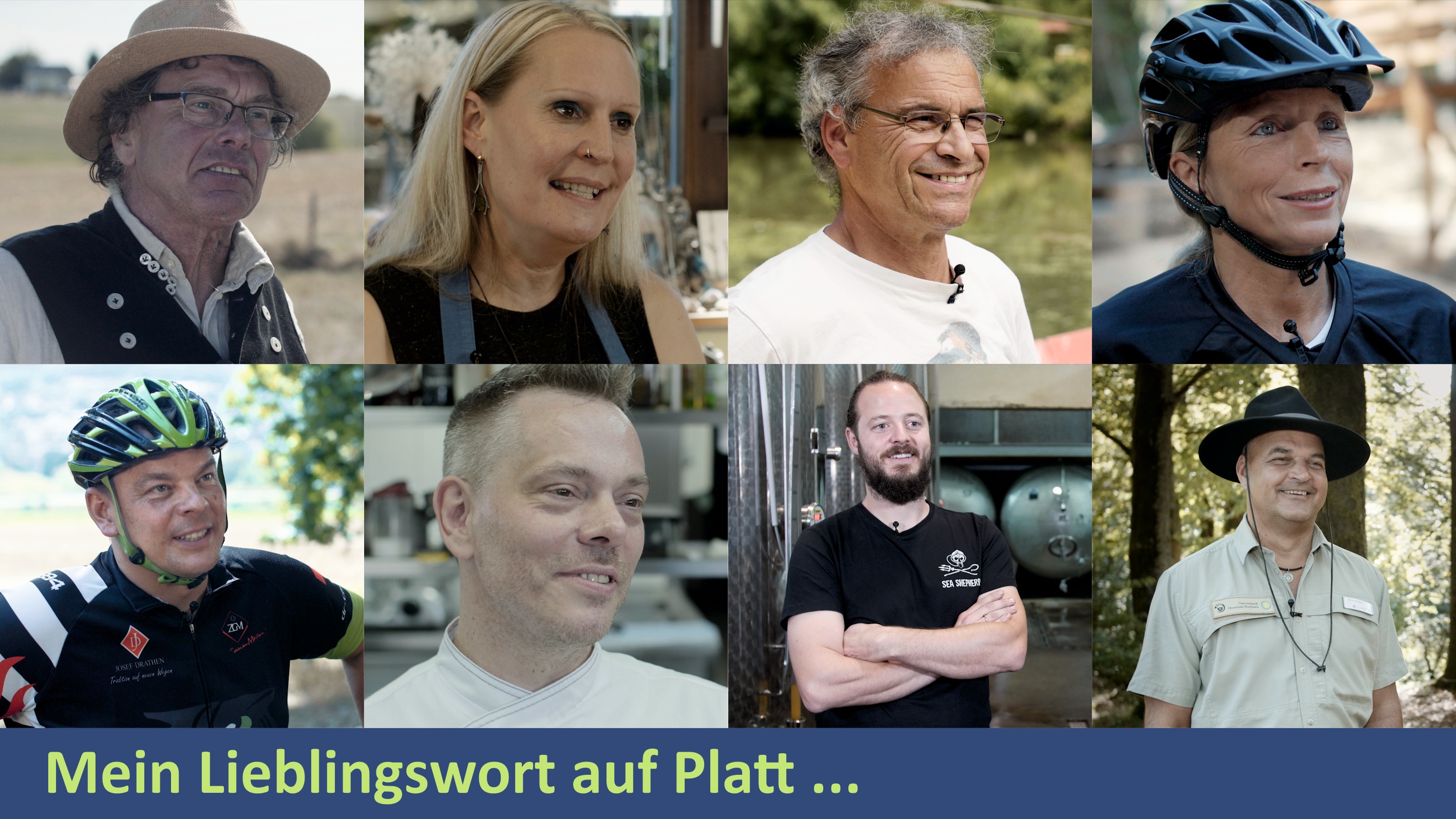 Markante Typen - Was ist DEIN Lieblingswort auf Platt? (Video)